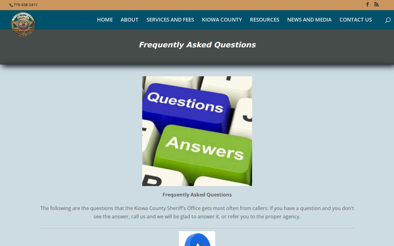 Kiowa County traffic warrant deferment court policy